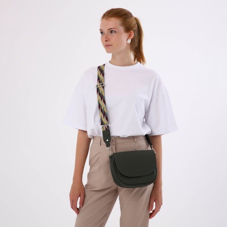 Female bag on the valve, green color-8