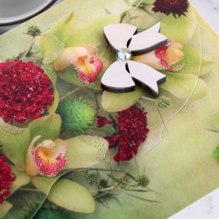 Glitter, Greens, Bantik, 19x9 cm envelope envelope-1