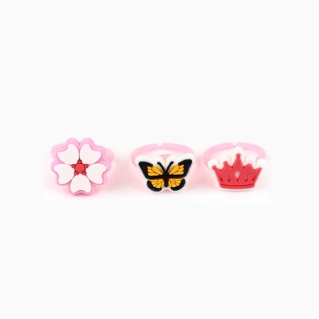 Children's rings, 3 pcs., Mix-3