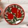 The plate of the Rishtan ceramics "Grenades", flat, 15 cm,