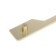 Furniture bracket RS1401, M/O = 225, Satin gold color