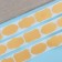 Kraft stickers in the Roll "Assorted", 500 pcs, 5 x 3 cm