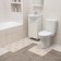 A set of mats for a bath and toilet Vilin "Cruises", 2 pcs: 50 × 52, 50 × 85 cm