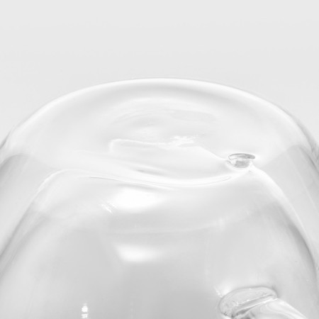 Glass mug with double walls Magistro "Duo", 160 ml, 9 × 6.5 cm-4