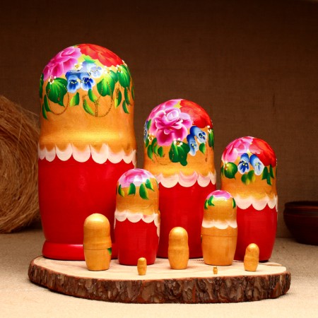 Domeshoshka 10-doll "Polina", 23-27 cm-1