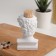 David toothpick stands, white, 5x5x9 cm
