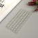 Decorative stickers "Pearls" 0.5 cm, 105 pcs, silver