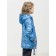 Windbreaker for girls, height 104 cm, azure color