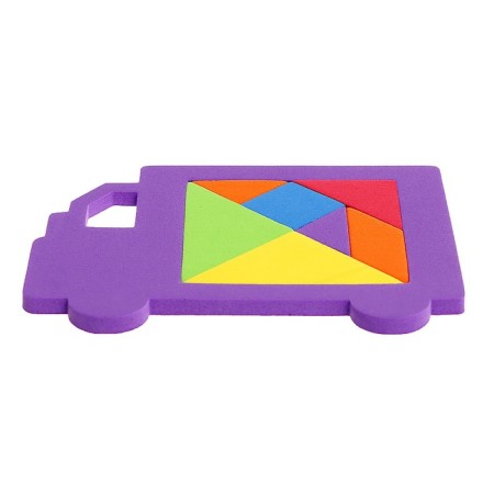 Tangram "Truck", Mix colors-1
