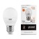 LED LED ELEMENTARY 6W ball 3000K TEPP. Bel. E27 420lm Gauss 53216