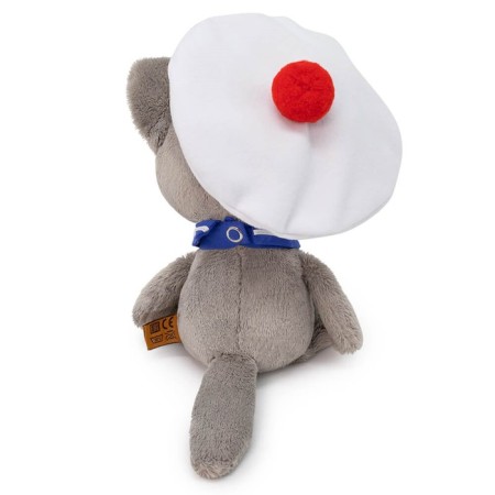 Soft toy "Wolf Voka", in a sea collar and take, 15 cm-2