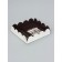 Cookie box, confectionery packaging, "compliment", 12 x 12 x 3 cm