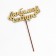 Topper wooden "beloved sister" Golden DAMI beautifully 14.3x6.7 cm