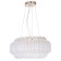 Jastin chandelier, 5x40W E14, color gold