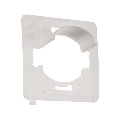 LEGRAND Inspiria, 2K+h, IP 44 socket, with a folding cover and curtains, 16 A, 250 V, white-3