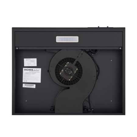 Hax Homsair Horizontal 50, flat, 420 m3/h, 3 speeds, 50 cm, black-6