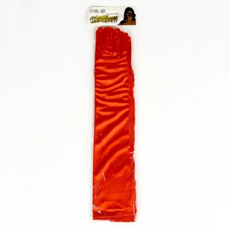 Carnival accessories with fringe, red color-6