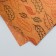 Scrapbooking paper bilateral craft "Leaves and manuscript" Density 180 g 15.5x17 cm