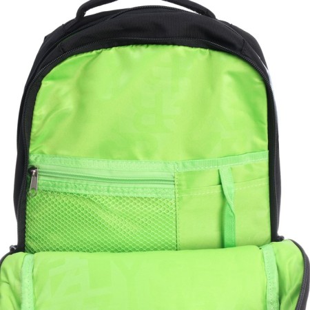 School backpack, 39 x 26 x 19 cm, Grizzly, ergonomic back, laptop department, black-7