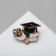 "Graduation" icon, color in gold