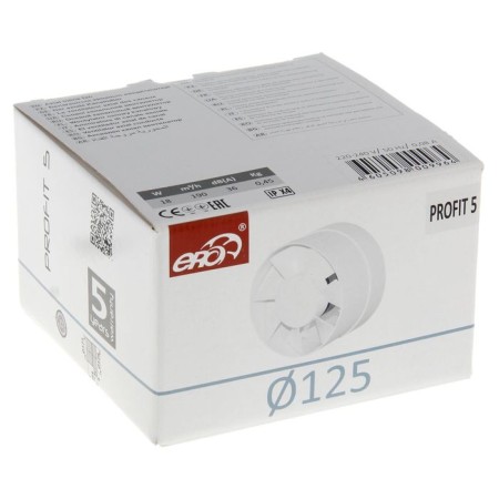 Exhaust Era Profit 5, D = 125 mm, 220–240 V, channel fan-5