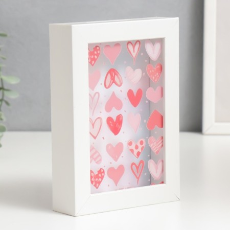Pigger Interior plastic "Drawn Hearts" 17x12x3.8 cm-1
