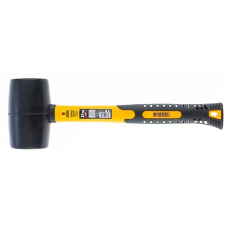 Rubber Kiyanka Denzel 7711193, black rubber, fiberlass handle, 680 g