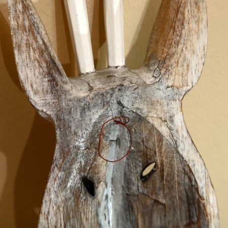 Mask "Zebra" Albezia 50 cm-3