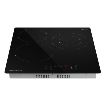 Honing surface Homsair HVC43DBK, electric, 3 burners, sensor, black-1