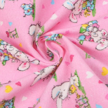 Diaper crumb I am "hare", 90*120 cm, 100 cotton, flannel-3