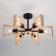Ceiling chandelier Loft Klaark, 40W, E27, 61x61x26 cm