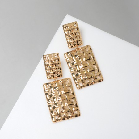Clips "Easiness" wicker, color gold