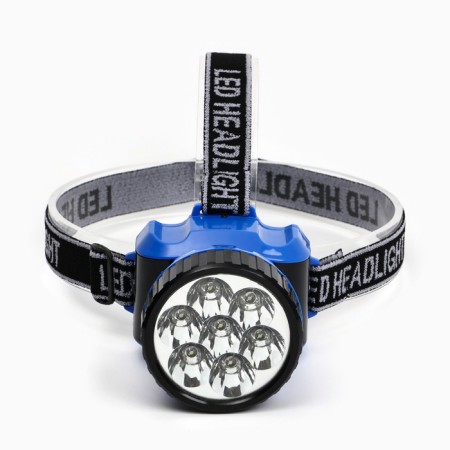 Battery -off flashlight, 9 x 7 cm, blue