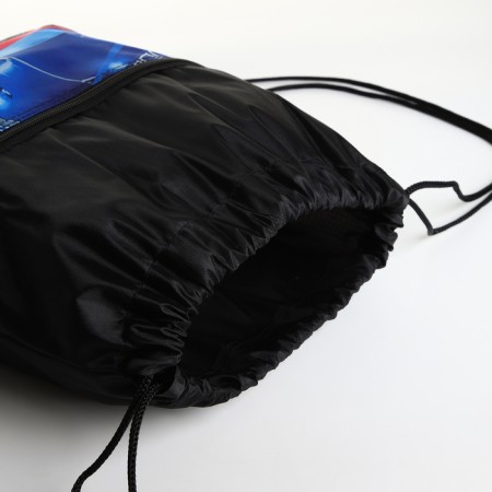 Bag for shoes on the lace, black color-2