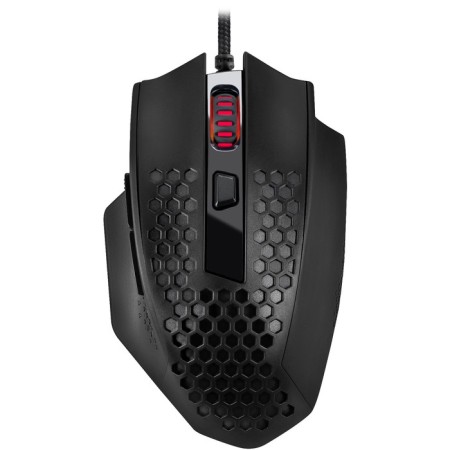 Redragon Bomber, game, wired, backlight, 12400 dpi, USB, black