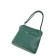 B2739 Bag bag, lightning department, dark green color 23x25x8cm