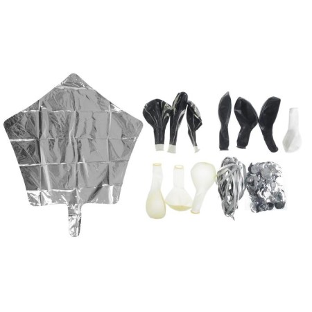 A set of balloons “in style”, latex, foil, 10 pcs.-1