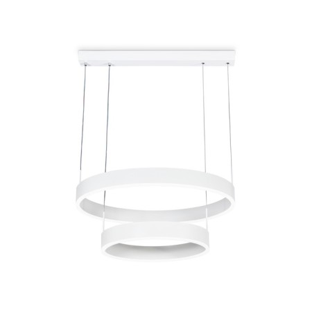 LED LED suspension with Ambrella Light, Original, Fa6611, LED, 85 W, 6375LUM, 3000-6400K, white matte color.-3