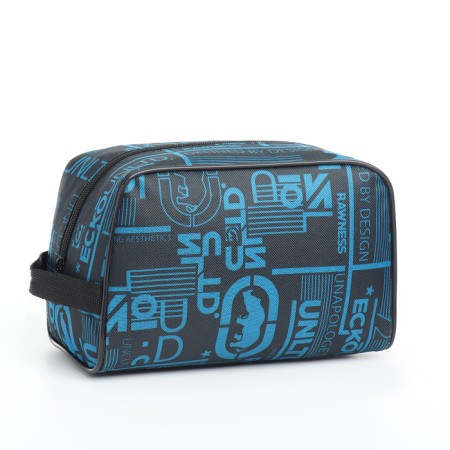 Lightning cosmetic bag, blue color