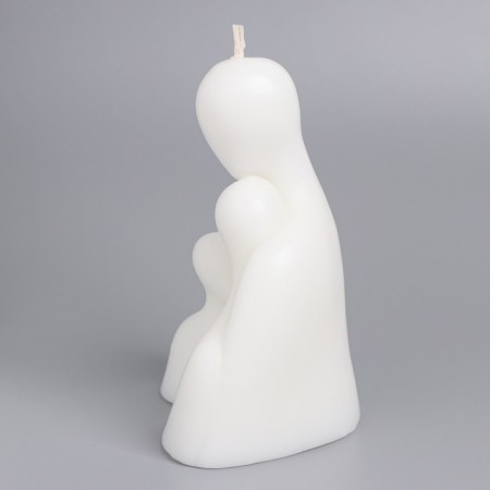 Свеча фигурная "Семья", белый-3
