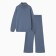 Knitted children's suit (sweater and trousers) minku, blue color, height 110 cm