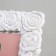 Photo frame plastic 10x15 cm "Push roses" white 16x21 cm