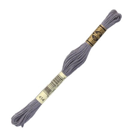 The threads of the DMC 117 (414), 12 pcs. packaged