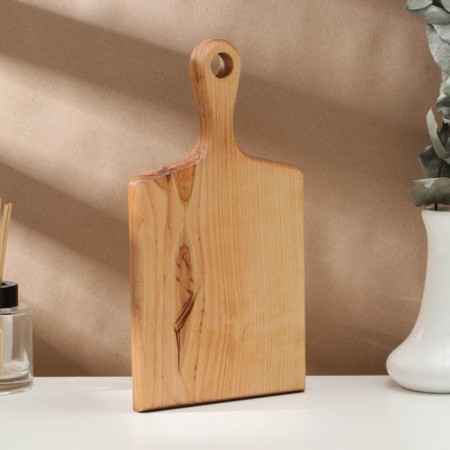 Groot board with ADELICA handle, 28 × 15 × 2.2 cm, covered with oil, whole birch-4