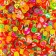 Filling for a slime, package 20 g, fruit mix