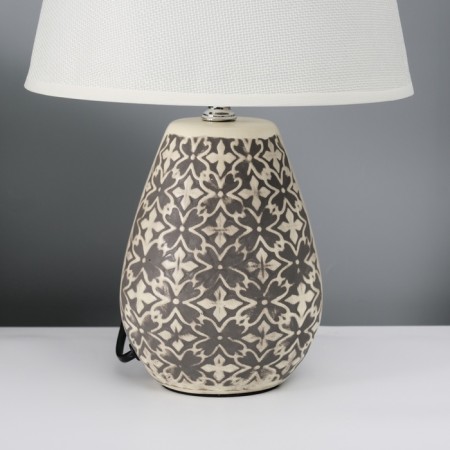 Leslie table lamp E14 40W white-black 22x22x34.5 cm-3