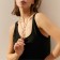 Swimsuit Women's Assigned plain minku, black color, size 42
