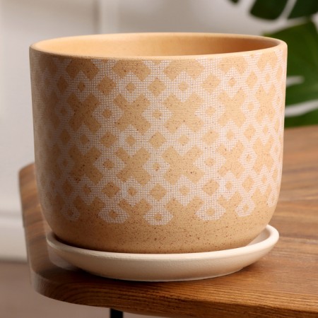 Pot Flower Cross Terracott Buk No. 2, 1.6 l, D - 15 cm