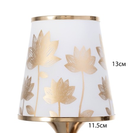 Bra "butterfly" E27 40W gold 15x17x31 cm-3