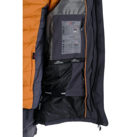 Costume Grayling Riverside, Taslan, mustard-gray, rr 60-62 Height 182-188-12